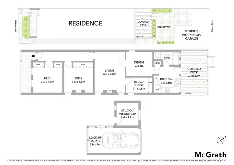 Floorplan of Homely house listing, 17 Horton Street, Marrickville NSW 2204