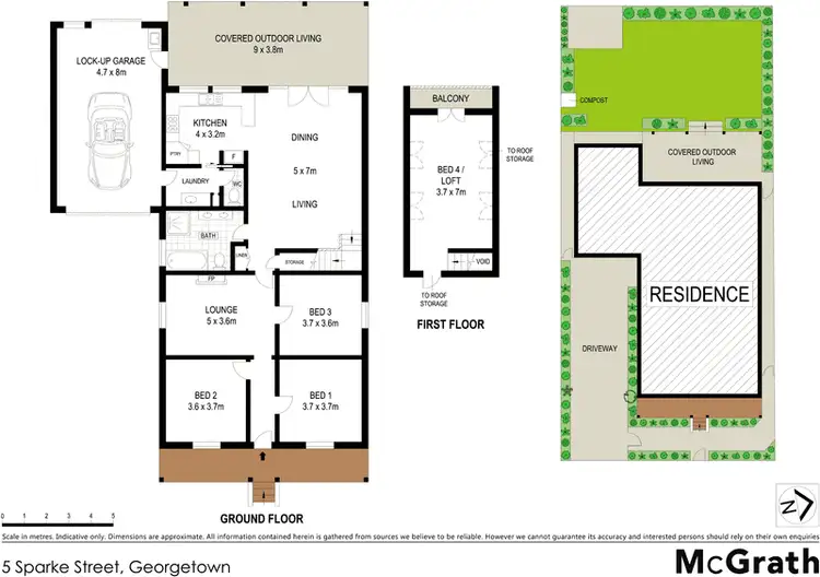 Floorplan of Homely house listing, 5 Sparke Street, Georgetown NSW 2298