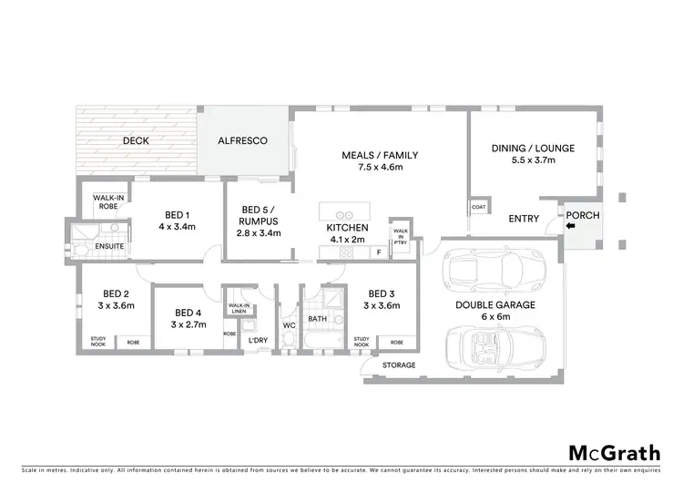 Floorplan of Homely house listing, 27 Henry Kendall Street, Franklin ACT 2913