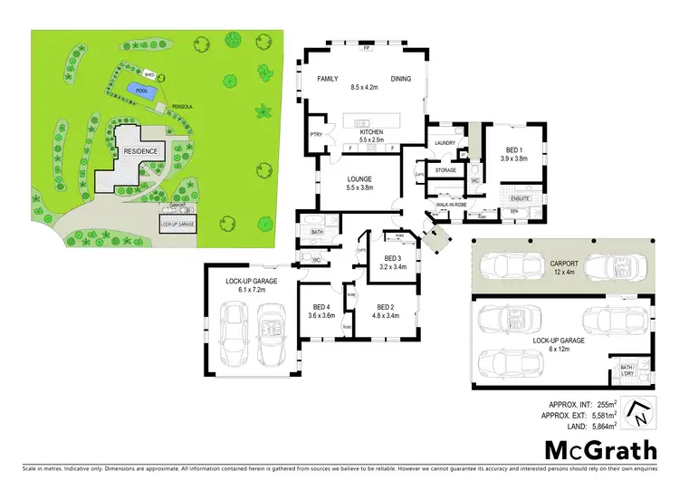 Floorplan of Homely house listing, 68 Cadaga Ridge, King Creek NSW 2446