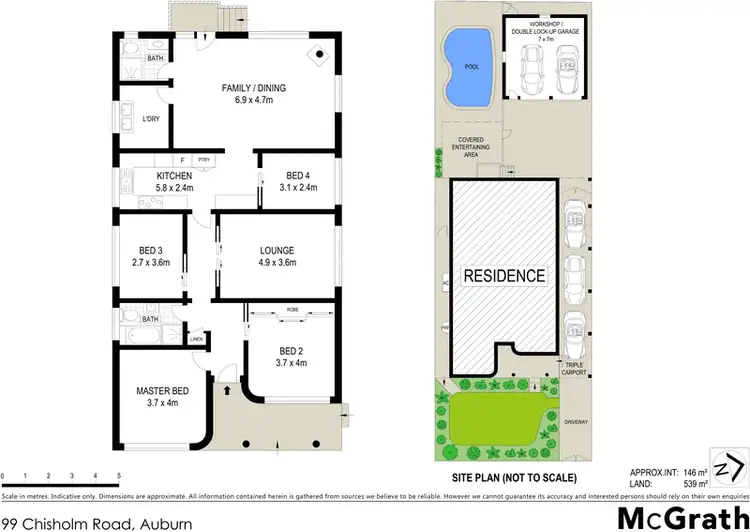 Floorplan of Homely house listing, 99 Chisholm Road, Auburn NSW 2144