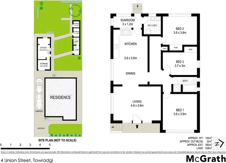 Floorplan of Homely house listing, 4 Union Street, Towradgi NSW 2518
