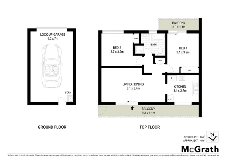 Floorplan of Homely unit listing, 4/20 Farrell Drive, Tugun QLD 4224
