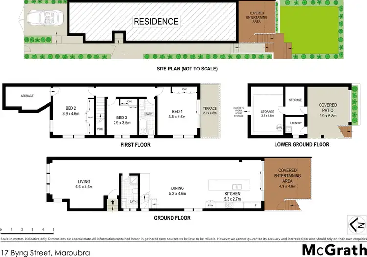 Floorplan of Homely house listing, 17 Byng Street, Maroubra NSW 2035
