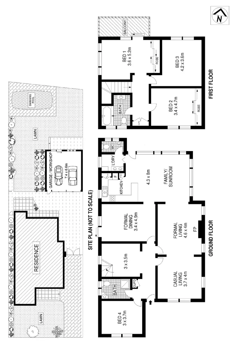 Floorplan of Homely house listing, 1441 Anzac Parade, Little Bay NSW 2036