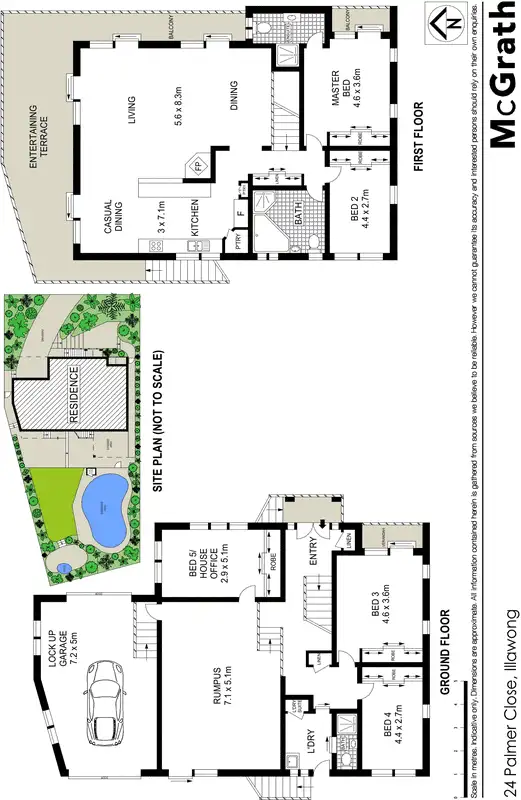 Floorplan of Homely house listing, 24 Palmer Close, Illawong NSW 2234
