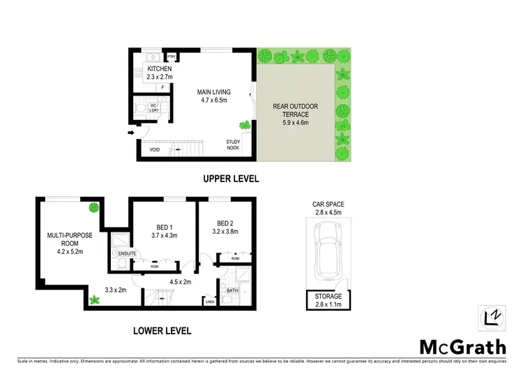 Floorplan of Homely apartment listing, 4/316 Victoria Place, Drummoyne NSW 2047