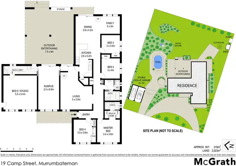 Floorplan of Homely house listing, 19 Camp Street, Murrumbateman NSW 2582