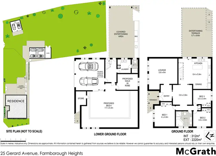 Floorplan of Homely house listing, 25 Gerard Avenue, Farmborough Heights NSW 2526
