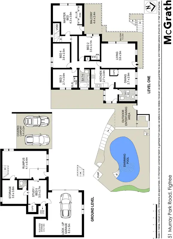Floorplan of Homely house listing, 51 Murray Park Road, Figtree NSW 2525