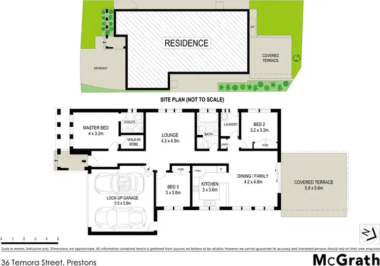 Floorplan of Homely house listing, 36 Temora Street, Prestons NSW 2170