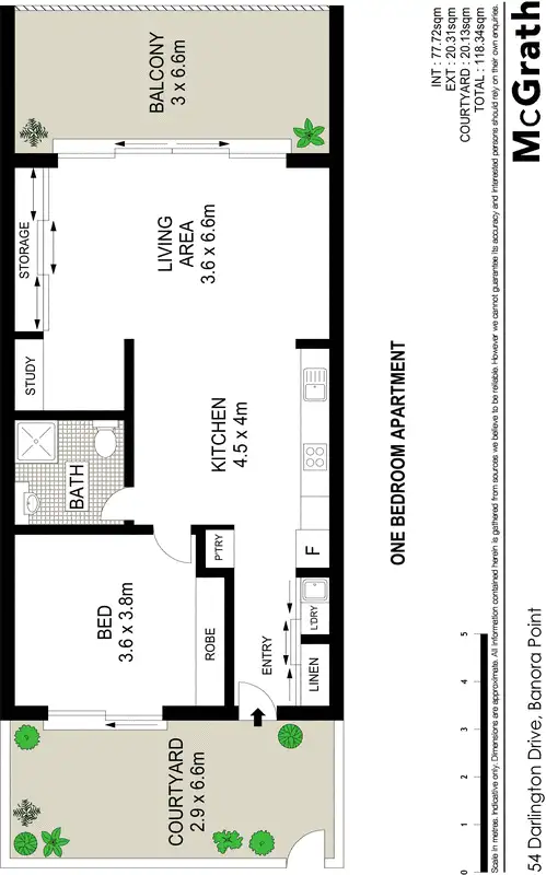 Floorplan of Homely apartment listing, 16/52 Darlington Drive, Banora Point NSW 2486
