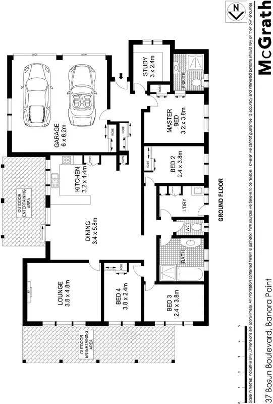 Floorplan of Homely house listing, 37 Bosun Boulevard, Banora Point NSW 2486