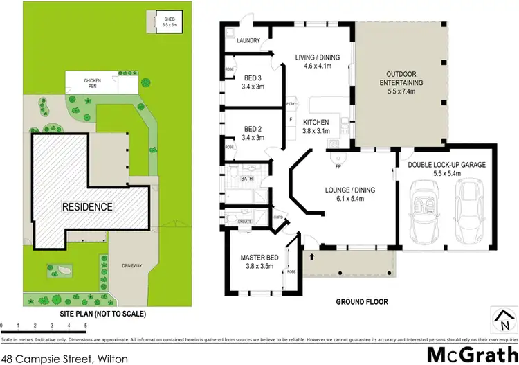 Floorplan of Homely house listing, 48 Campsie Street, Wilton NSW 2571