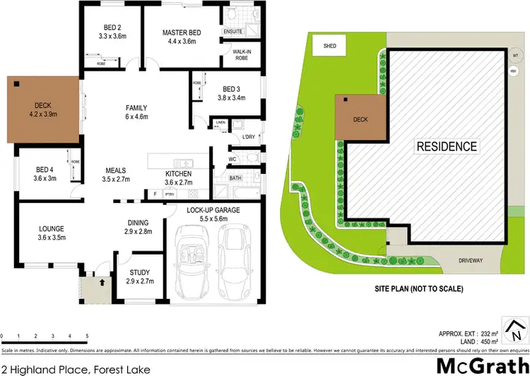 Floorplan of Homely house listing, 2 Highland Place, Forest Lake QLD 4078