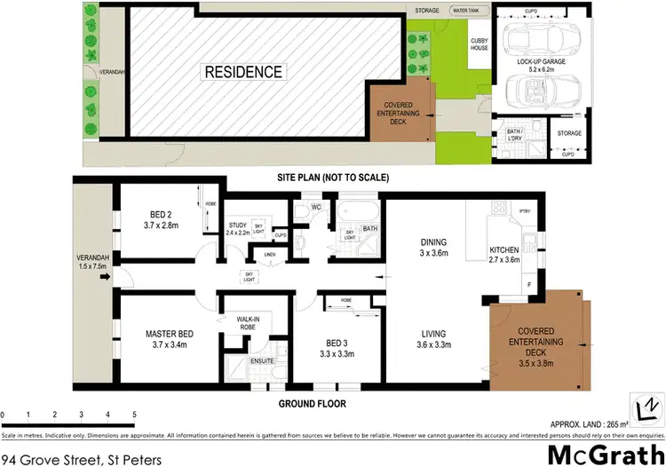 Floorplan of Homely house listing, 94 Grove Street, St Peters NSW 2044