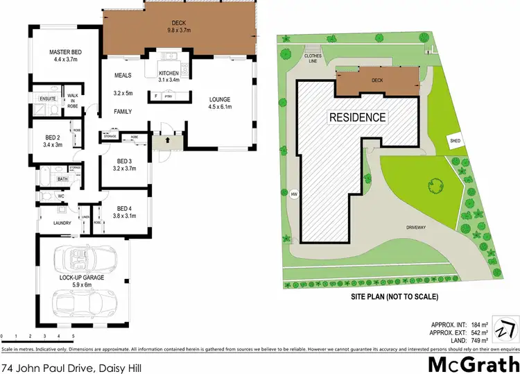 Floorplan of Homely house listing, 74 John Paul Drive, Daisy Hill QLD 4127
