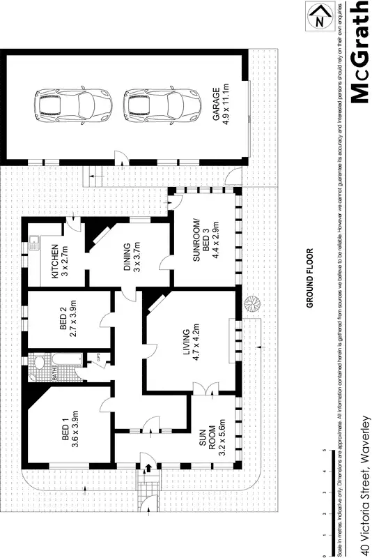 Floorplan of Homely house listing, 40 Victoria Street, Waverley NSW 2024