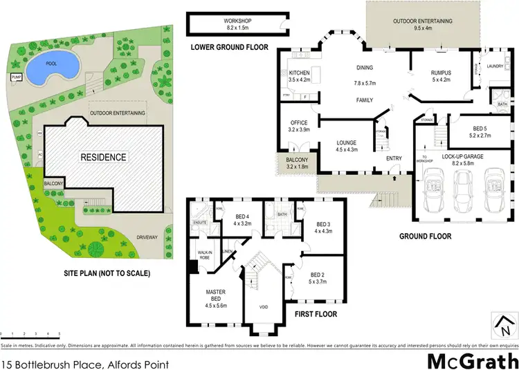 Floorplan of Homely house listing, 15 Bottlebrush Place, Alfords Point NSW 2234