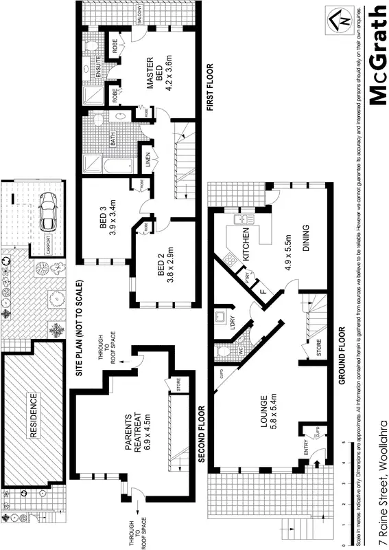 Floorplan of Homely house listing, 7 Raine Street, Woollahra NSW 2025
