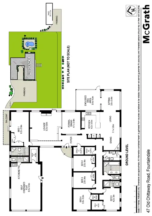 Floorplan of Homely rural property listing, 47 Old Chittaway Road, Fountaindale NSW 2258