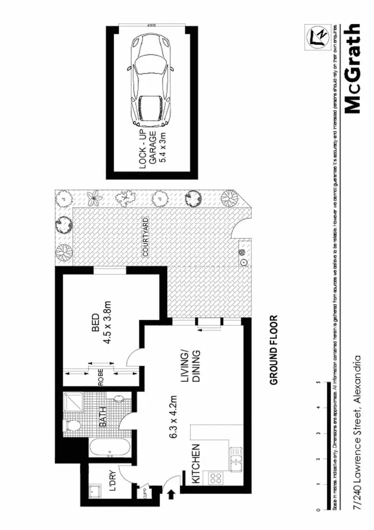 Floorplan of Homely apartment listing, 7/240 Lawrence Street, Alexandria NSW 2015