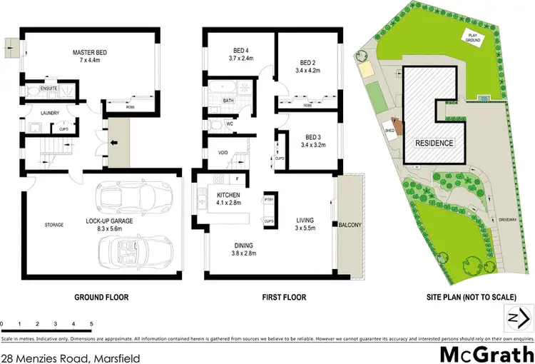 Floorplan of Homely house listing, 28 Menzies Road, Marsfield NSW 2122