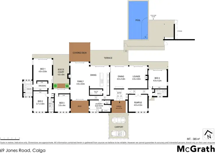 Floorplan of Homely rural property listing, 69 Jones Road, Calga NSW 2250