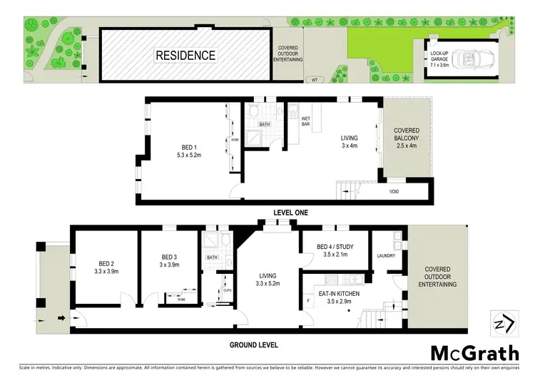 Floorplan of Homely house listing, 121 Barker Street, Kingsford NSW 2032