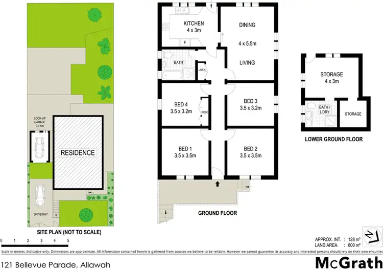 Floorplan of Homely house listing, 121 Bellevue Parade, Allawah NSW 2218