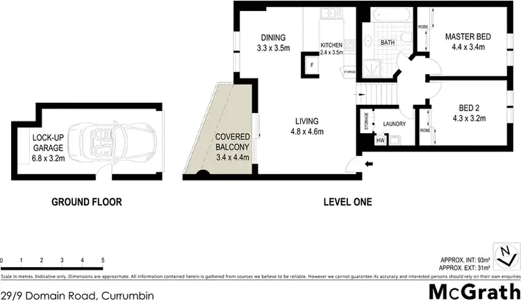 Floorplan of Homely apartment listing, 29/9 Domain Road, Currumbin QLD 4223