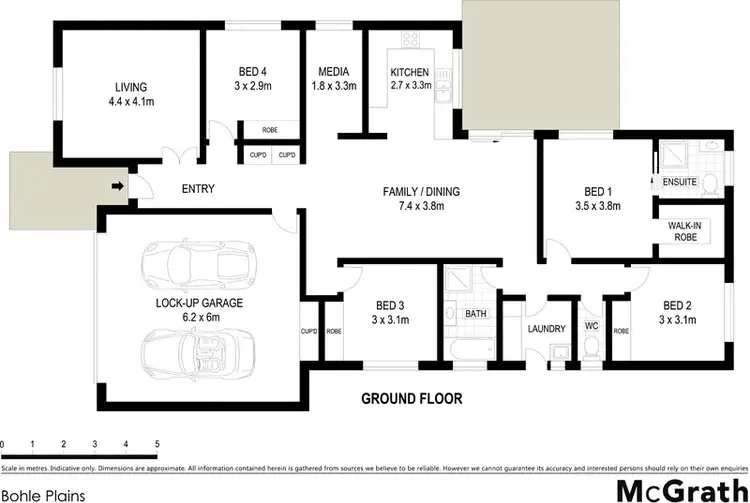 Floorplan of Homely house listing, Address available on request