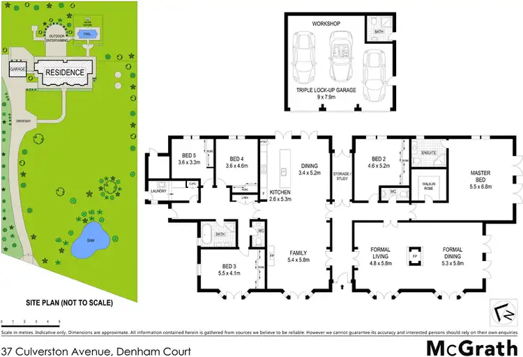 Floorplan of Homely house listing, 37 Culverston Avenue, Denham Court NSW 2565