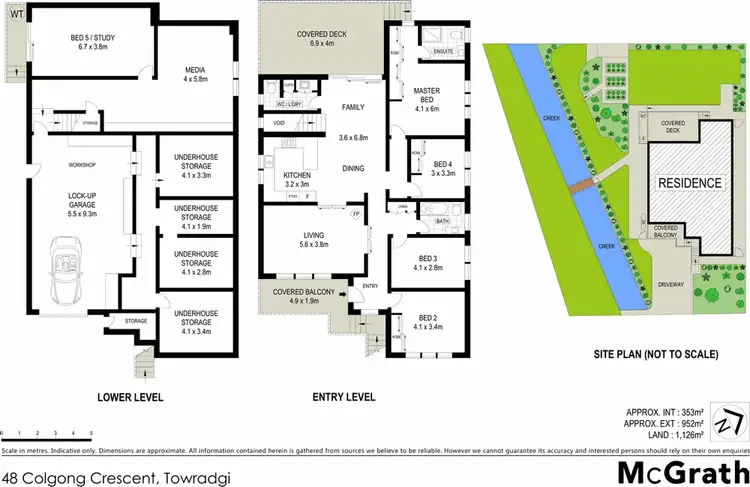 Floorplan of Homely house listing, 48 Colgong Crescent, Towradgi NSW 2518