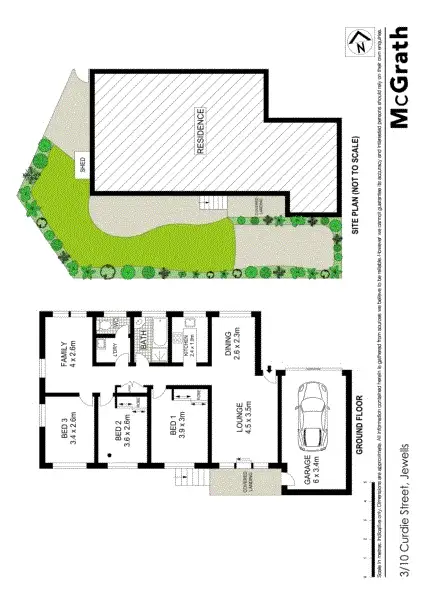 Floorplan of Homely villa listing, 3/10 Curdie Street, Jewells NSW 2280