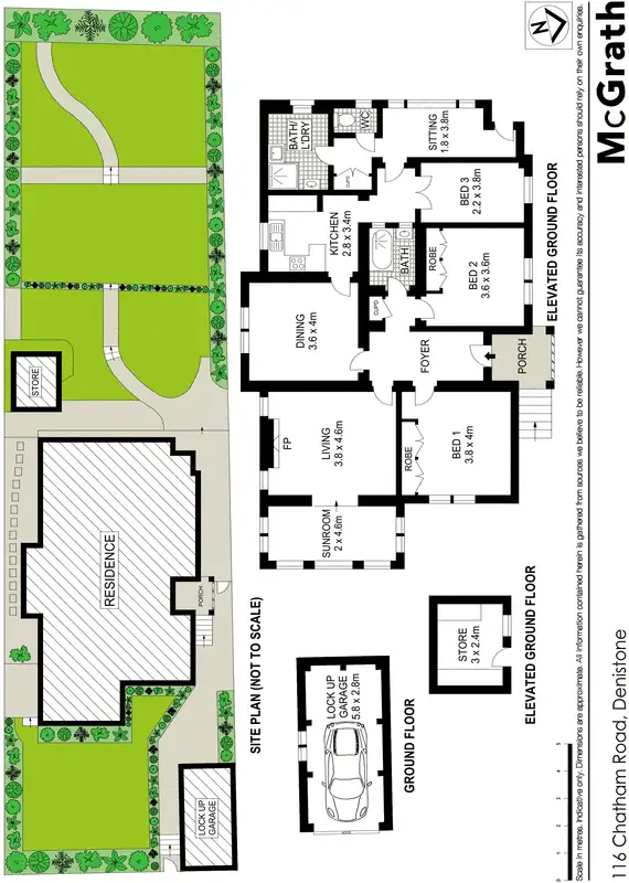 Floorplan of Homely house listing, 116 Chatham Road, Denistone NSW 2114