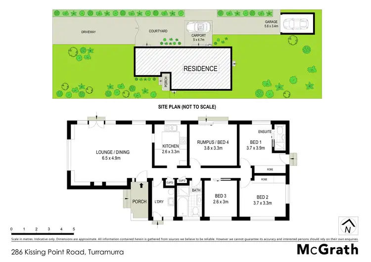 Floorplan of Homely house listing, 286 Kissing Point Road, Turramurra NSW 2074