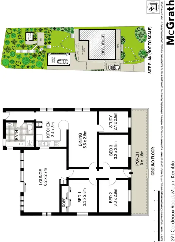 Floorplan of Homely house listing, 291 Cordeaux Road, Mount Kembla NSW 2526