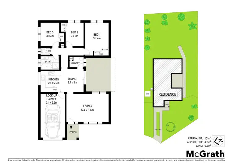 Floorplan of Homely house listing, 6 Finch Place, Bateau Bay NSW 2261