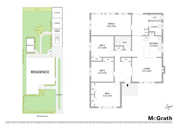 Floorplan of Homely house listing, 9 Mimosa Avenue, Oakleigh South VIC 3167