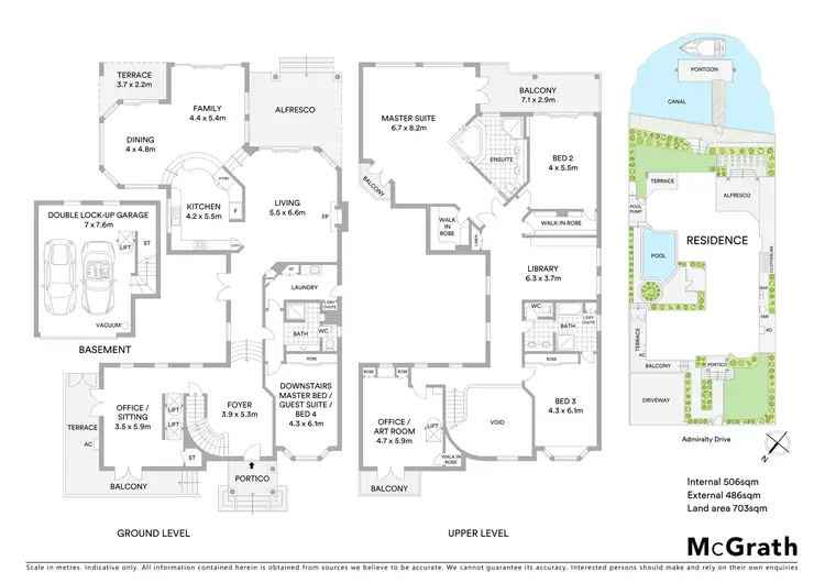 Floorplan of Homely house listing, 12 Admiralty Drive, Paradise Waters QLD 4217