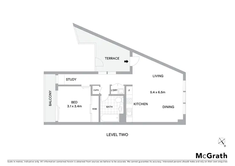 Floorplan of Homely apartment listing, 20/21 Coulson Street, Erskineville NSW 2043