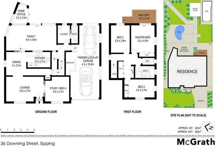 Floorplan of Homely house listing, 36 Downing Street, Epping NSW 2121
