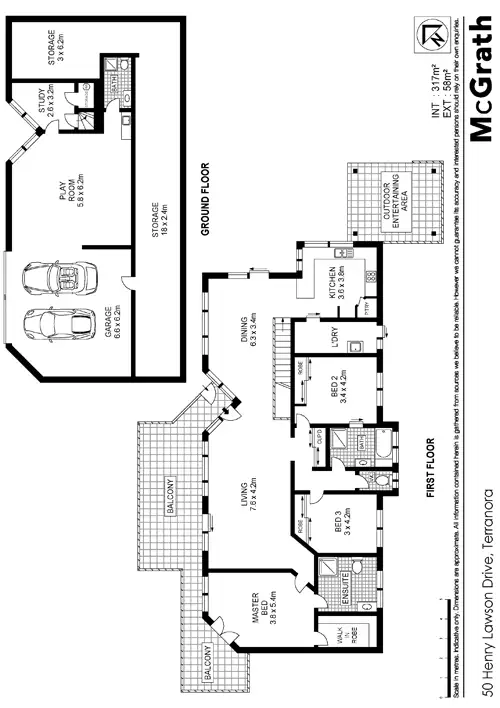 Floorplan of Homely house listing, 50 Henry Lawson Drive, Terranora NSW 2486