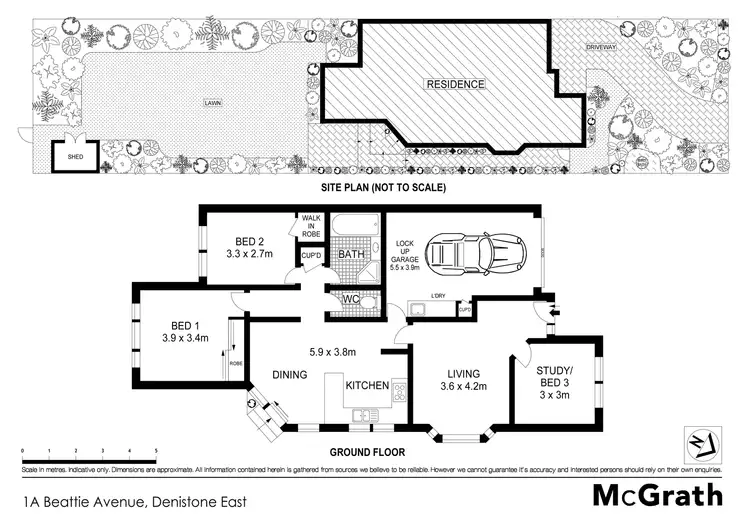 Floorplan of Homely house listing, 1A Beattie Avenue, Denistone East NSW 2112