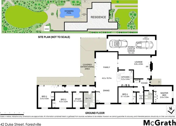 Floorplan of Homely house listing, 42 Duke Street, Forestville NSW 2087