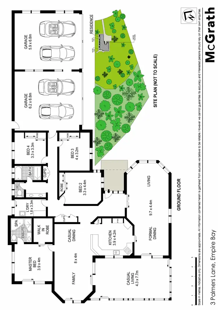 Floorplan of Homely rural property listing, 3 Palmers Lane, Empire Bay NSW 2257