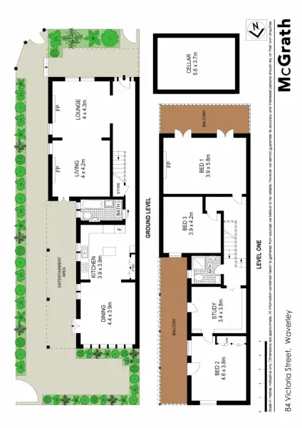 Floorplan of Homely house listing, 84 Victoria Street, Waverley NSW 2024