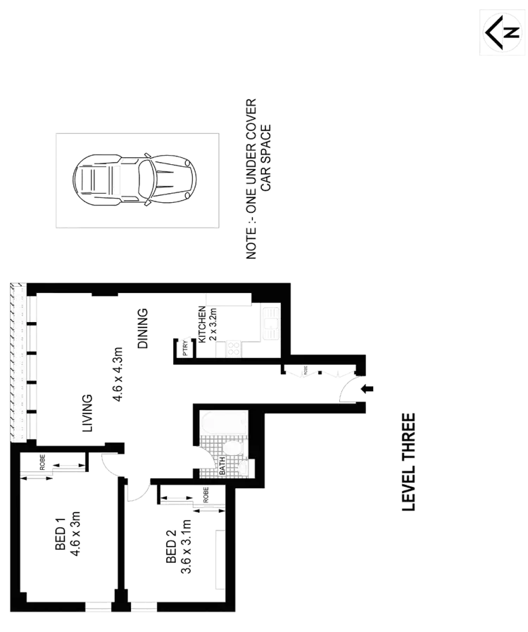 Floorplan of Homely apartment listing, 31/260 Alison Road, Randwick NSW 2031