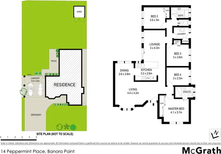 Floorplan of Homely house listing, 14 Peppermint Place, Banora Point NSW 2486